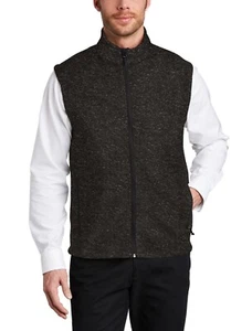 JustBlanks Men's Sleeveless Sweater Fleece Vest - JBF236 - Picture 1 of 4
