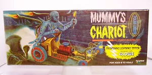 Polar Lights Universal Studios MUMMY'S CHARIOT Frightening Lightning Glow Dark - Bild 1 von 5