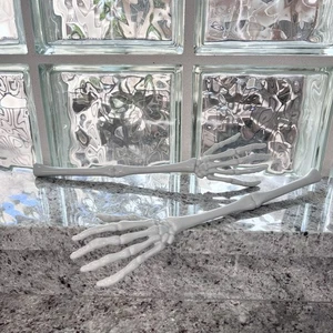 Halloween Skeleton Arms White Prop - Decor - Picture 1 of 2