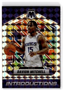 2021-22 Panini Mosaic Davion Mitchell RC #9 Introductions Mosaic Kings - Picture 1 of 2