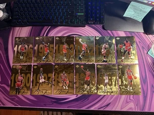 Michael Jordan 1998 Gatorade NBA Dreams Upper Deck Large 12 Card Set NEAR MINT - Bild 1 von 14