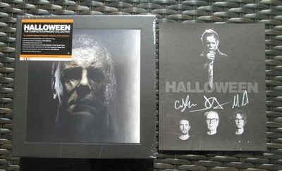 Halloween The Complete Expanded Collection 6 LP Toxic Pumpkin Vinyl Signed Print - Image 1 of 4