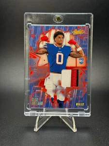 Absolute Football 2024 | Keon Coleman | Parche Rookie Force Gold/99 - Imagen 1 de 3