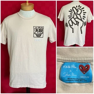 Camicia Keith Herring x Shoe Palace logo grafico taglia media 3D arte gay - Foto 1 di 10