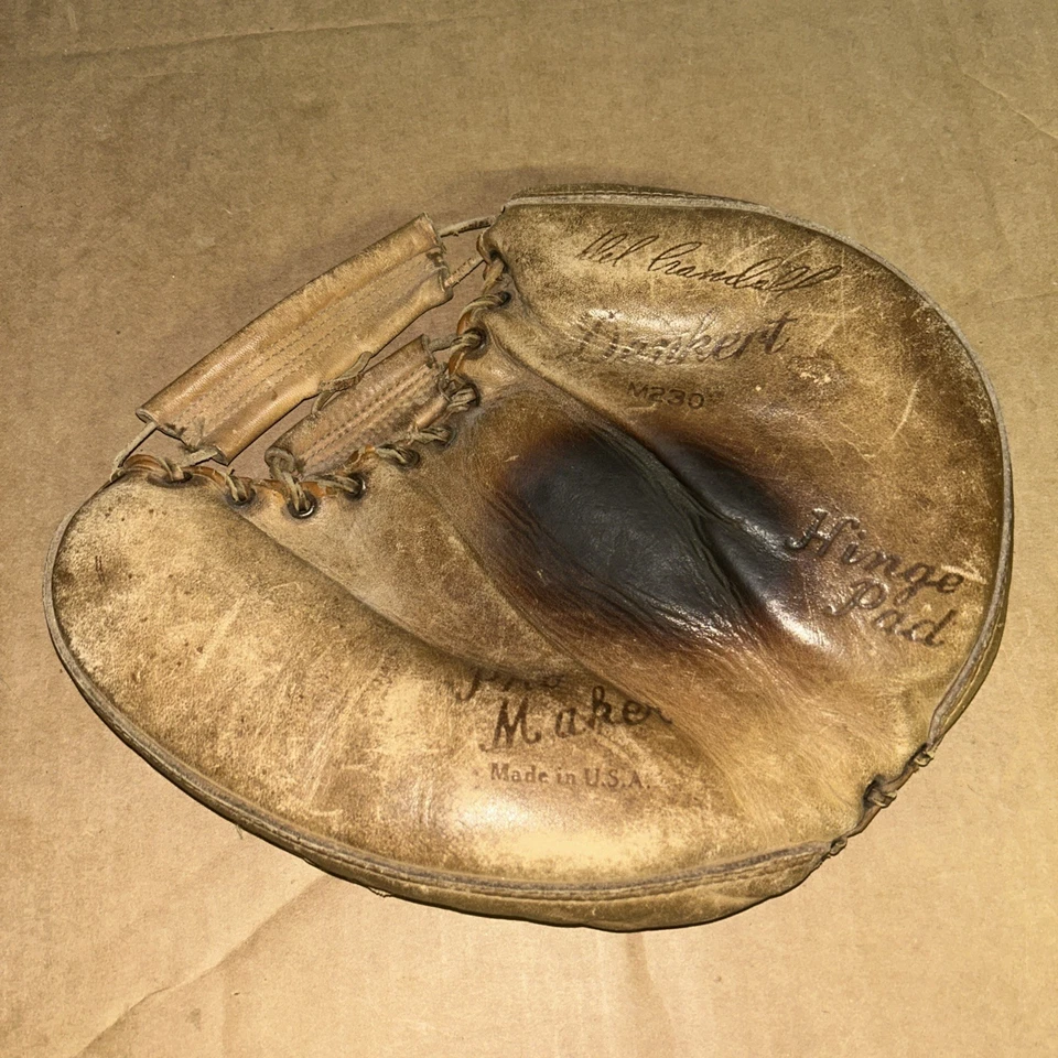 DE COLECCIÓN AÑOS 50/60 DENKERT M230 BISAGRA ALMOHADILLA COLECTOR GUANTE 'DEL CRANDELL' FABRICANTE PROFESIONAL Foto 1 de 4