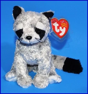 2002 Ty Beanie Babys - Bandito - 6 1/2 Zoll Plüsch Stofftier Waschbär - Neu mit Etikett - Bild 1 von 1