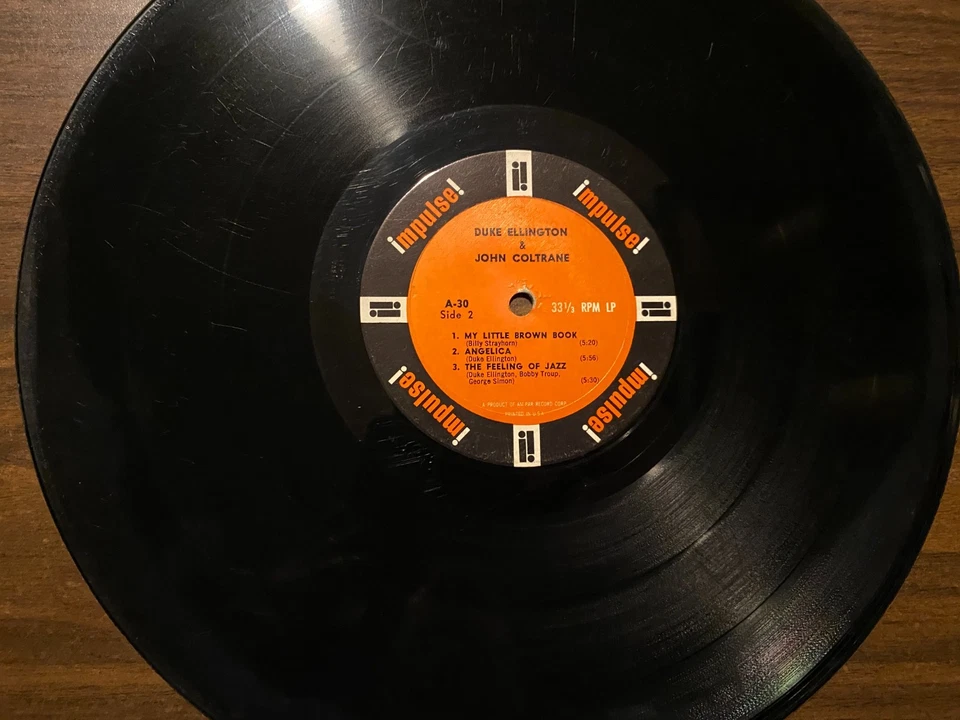 Duke Ellington & John Coltrane – S/T LP [Impulse! A-30 Mono] VG/VG+ Jazz - Image 1 of 4