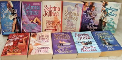 Лот из 11 романов Сабрины Джеффрис бестселлеры смешанная серия - Изображение 1 из 4