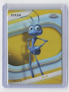 A Bug’s Life FLIK Yellow Refractor #/275 2025 Topps Chrome Disney - Picture 1 of 2