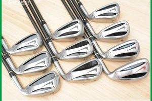 Used NIKE SLINGSHOT OSS 2007 Irons #3-PW/AW/SW R Flex - Picture 1 of 10