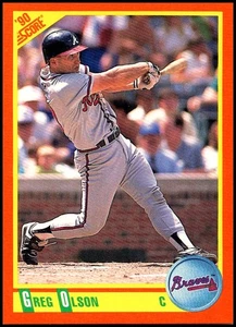 1990 Score Rookie & Traded #69T Greg Olson - Rookie RC FREE SHIPPING! - Picture 1 of 2