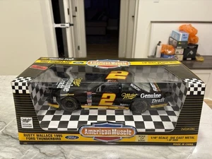 Rusty Wallace 1995 Miller Genuine Draft Nascar 1/18 Diecast American Muscle ERTL - Picture 1 of 2