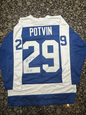 多伦多枫叶签名菲利克斯·波特文刻有猫 XL 球衣 JSA 正品证书 — 第 1/4 张图片