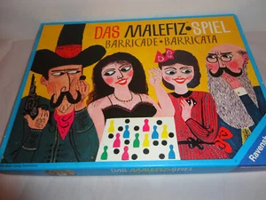 Das MALEFIZ Spiel - von Ravensburger - komplett - mit runden Spielplan-Barricade - Bild 1 von 3