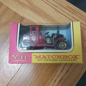 "MATCHBOX" 1912 Packard Landulet model car still boxed - Picture 1 of 3