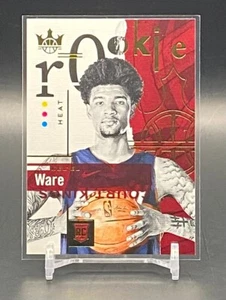 2024-25 Panini Court Kings Kel'el Ware Rookie #117 Miami Heat RC - Bild 1 von 3