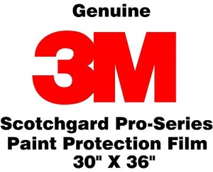 3M Scotchgard Pro Series Paint Protection Film Clear Bra Bulk Roll 30" X 36" - Picture 1 of 3
