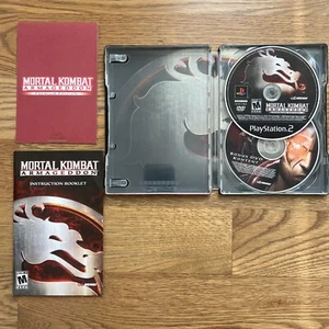 Mortal Kombat: Armageddon Premium Edition (PlayStation 2 PS2, 2006) Completo - Imagen 1 de 4