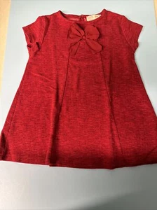 EUC Zara Red Sweater Dress  Size 6 Girls - Picture 1 of 4