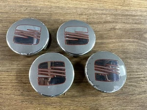 Juego de tapas de buje originales Seat 1P0601165 tapa de llanta tapacubos - Imagen 1 de 6