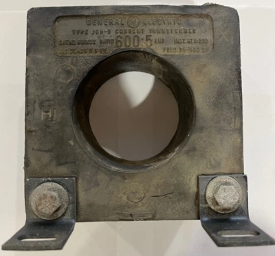 General Electric, JCH-O Current Transformer, 600:5 AMP, 631X32 - Image 1 of 4