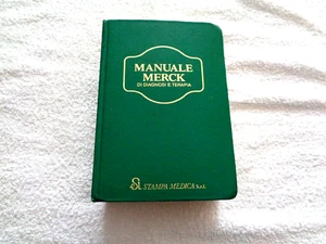 MERCK HANDBUCH FÜR DIAGNOSE UND THERAPIE KURATOR PROF. MAURO BOLOGNA PRESSE 1990 - Bild 1 von 4