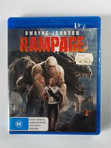Rampage (Dwayne Johnson) Region B Australian Release Blu-Ray - NEW & Sealed - Picture 1 of 2