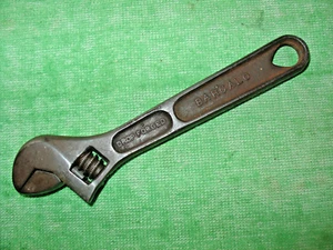 VINTAGE BARCALO MODELL-N6 -- 6 ZOLL VERSTELLBARER HALBMONDSCHLÜSSEL HERGESTELLT IN USA - Bild 1 von 6