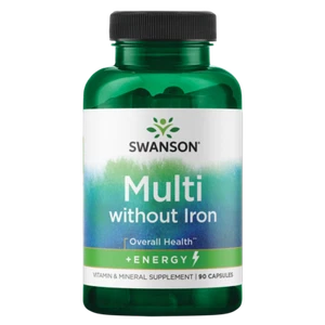 Swanson Multi Without Iron - Active One Formula 90 Capsules - Picture 1 of 6