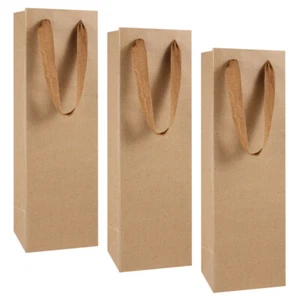 Drinks Paper Bag Gift Bag Wine Bottle Gift Bags Wedding - Picture 1 of 10