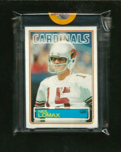 Neil Lomax 1983 Topps VAULT PROOF w/ COA Sealed and Uncirculated Cardinals STAR