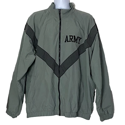 Куртка мужская армия США IPFU XXL серая тренировочная форма ветровка для физического фитнеса - Изображение 1 из 4