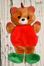 Vintage Gerber Products Co Christmas Stocking Teddy Bear 16" EUC with no flaws!!