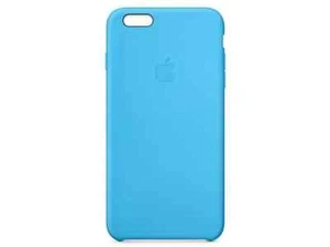 Apple Étui en silicone pour iPhone 6 Plus / 6S Plus bleu original genuine - Imagen 1 de 1