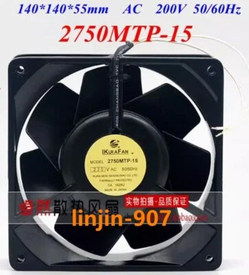 1PC New IKURAFAN 2750MTP-15 220V 14CM high-temperature resistant fan - Image 1 of 3