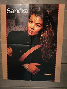 Sandra Cretu Lauer / Michael Jackosn - Mega big poster - France 1988 New ! - Picture 1 of 2