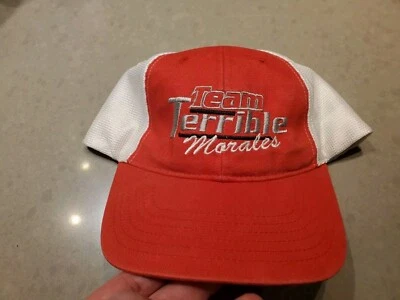 Team Erik Morales Cap Autographed Signed - Image 1 of 2