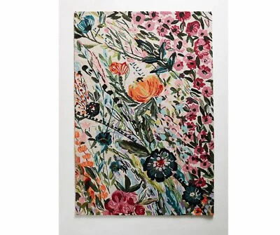 Floral cassia Hand Tufted Area Rug Modern Woolen Carpet for Living Room, Bed - Image 1 of 4