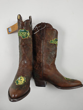 Game Day Women's Leather Salukis Western 13" Boots USA Size 8 B Was $399