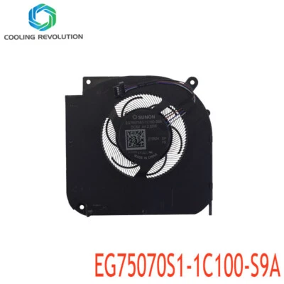 Laptop CPU Cooling Fan EG75070S1-1C100-S9A DC5V 2.50W THER7GK5M6-1411 GK5MP6O  - Image 1 of 2