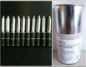Set Rissabdichtung Risse verpressen I Epoxidharz Injektionsharz 10 Alupacker - Bild 1 von 3