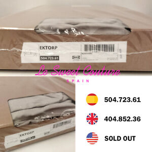 Ikea Ektorp Cover for 2-seat sofa, Loveseat Totebo light beige 404.852.36