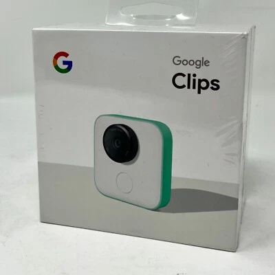 Cámara inteligente Google Clips 16 GB videocámara clip máquina aprendizaje incorporado ** NUEVO Foto 1 de 3