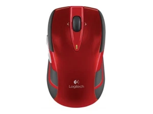 Logitech M545 Red wireless 1000 DPI Gaming Mouse - Picture 1 of 1