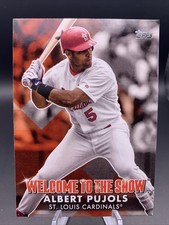 ALBERT PUJOLS - 2022 Topps Series 1 Welcome to the Show Insert #WTTS-8 Cardinals
