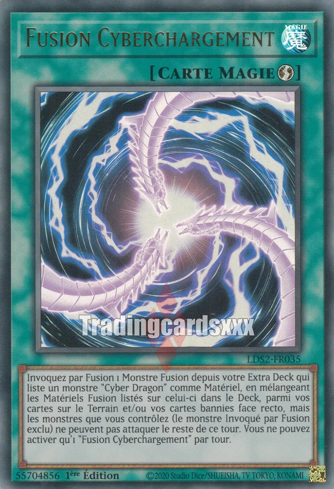 Yu-Gi-Oh! Fusion Cyberchargement : UR LDS2-FR035 - Immagine 1 di 1
