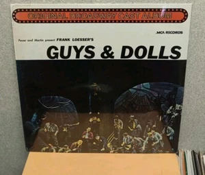SEALED Guys & Dolls ORIGINAL BROADWAY CAST ALBUM VINYL LP MCA-2034 LOESSER ALDA - Picture 1 of 7