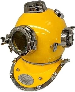 Antico elmetto US Navy Mark V subacquei subacquei casco subacqueo antico mare subacqueo - Foto 1 di 5