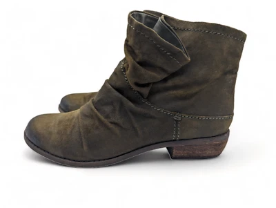 Fergie Monet Leather Slouchy Ankle Boots Women's Brown Shoes Size US 9M - Image 1 of 4