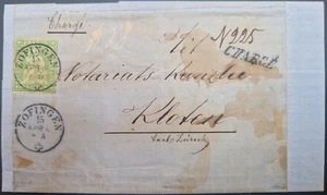 Strubelbrief-Bahnpost, hohes Inlandsporto! Zofingen-Kloten 15.04.62 220,00+++! - Bild 1 von 4